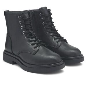 Women's Madden Girl Paloma Lace Up
Black Combat Boots Size 9.5 New W/O Box